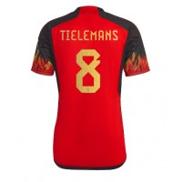 Maglie da calcio Belgio Youri Tielemans #8 Prima Maglia Mondiali 2022 Manica Corta